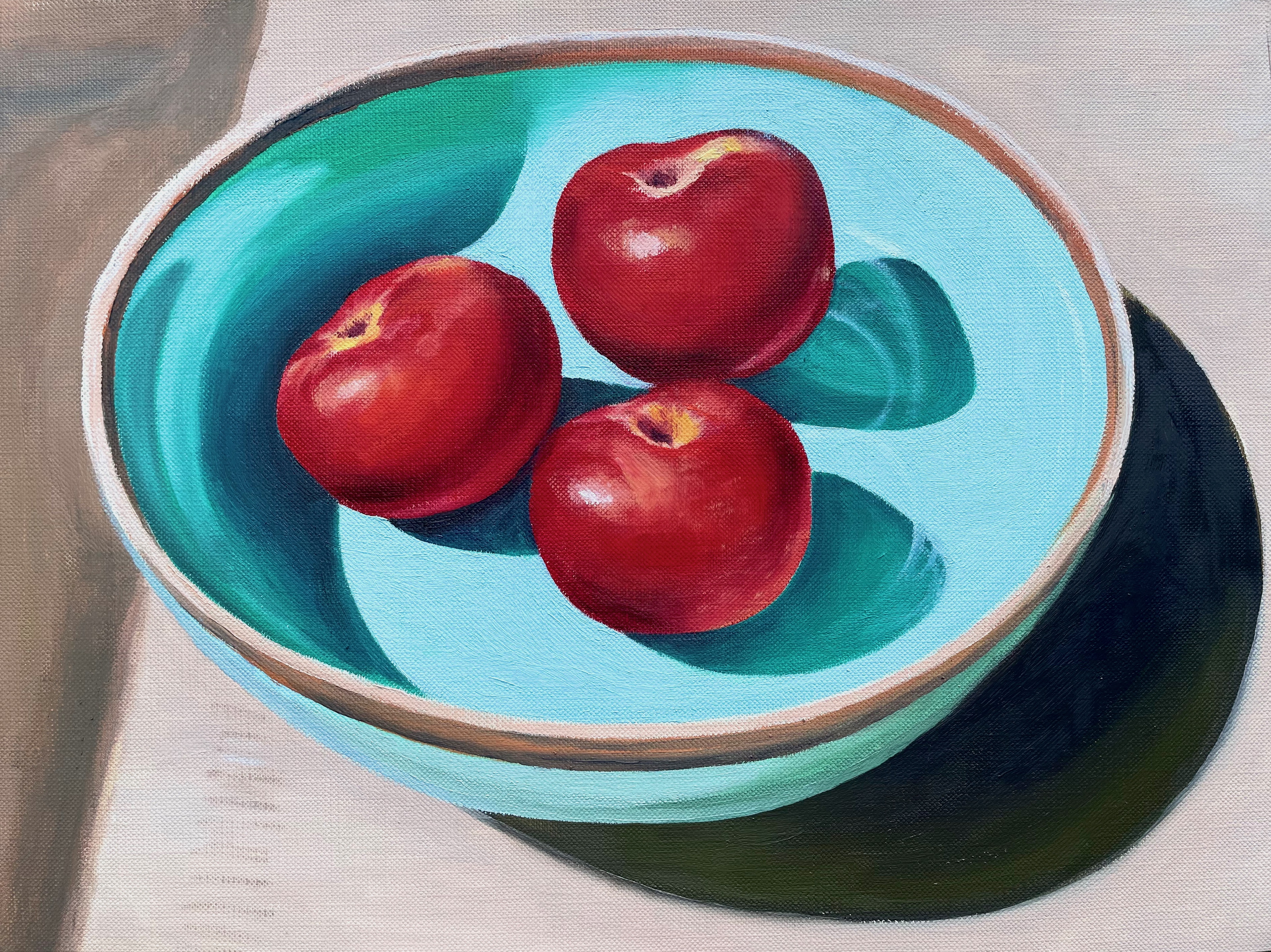 Painting of apples